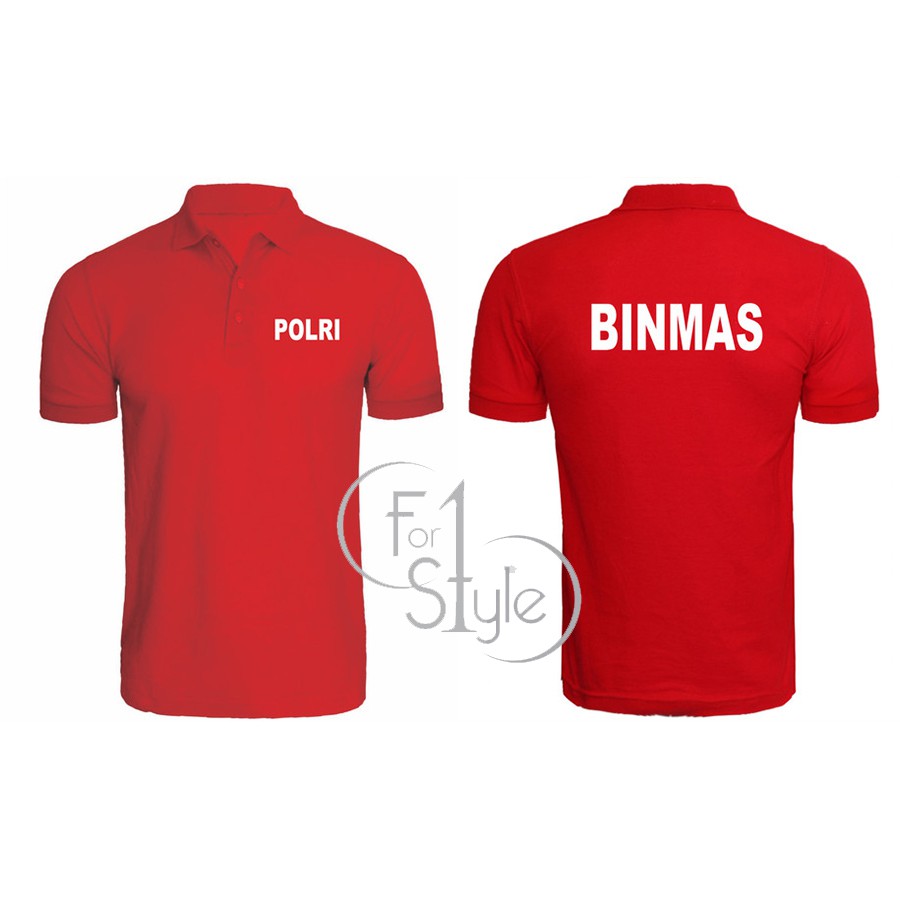 POLO SHIRT POLISI SAT BINMAS