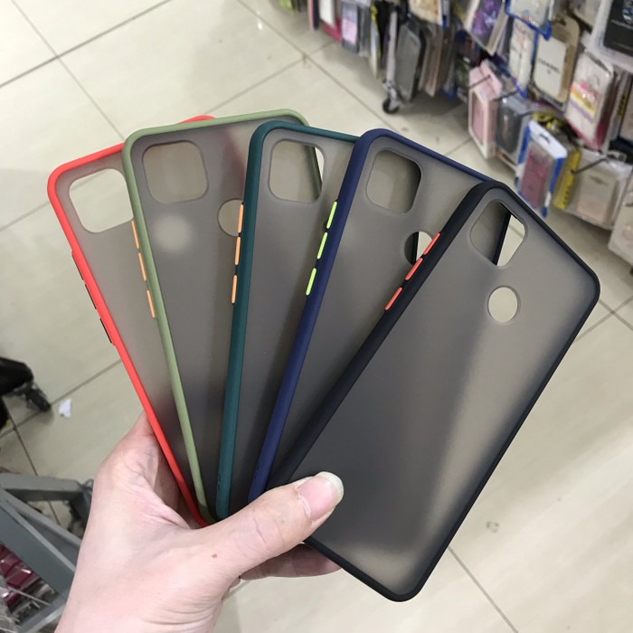 PREMIUM HYBRID CASE BLACK DOVE ANTI PECAH FOR REDMI 9C