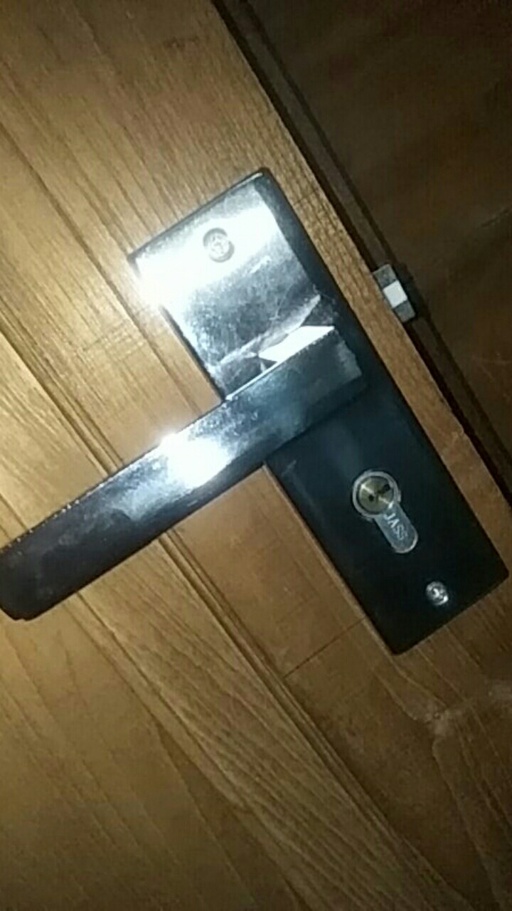 Kunci Pintu Kecil Silinder Premium L Gagang Kotak Rumah L Handle Full Set Netz