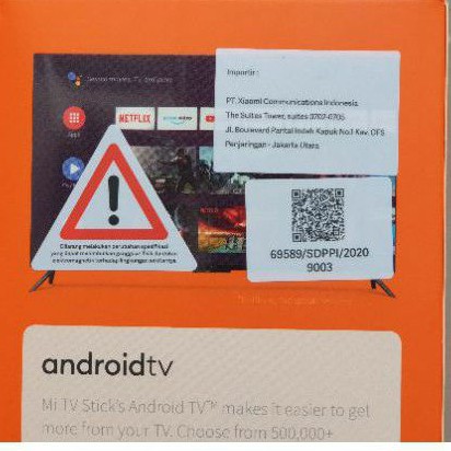 Xiaomi Mi TV Stick Android TV (Netflix - Youtube) New Garansi Resmi Xiaomi Indonesia