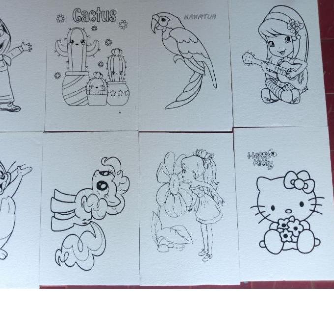 

0GF™ paket 100 pcs Styrofoam lukis 33 x 50 Bagus Dipakai