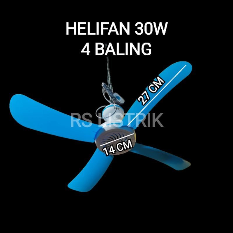 Kipas Angin Gantung Helifan 30W 30 WATT MINIFAN