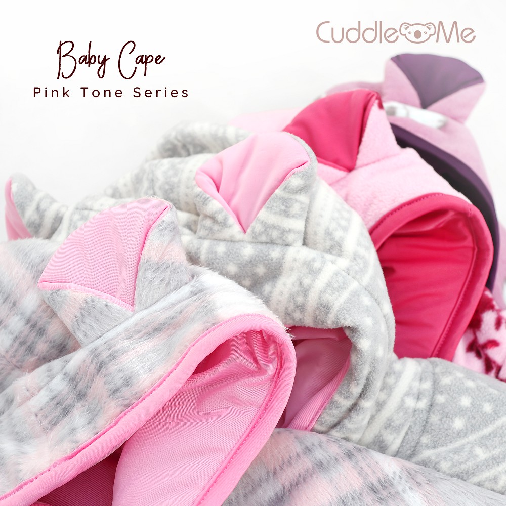 Cuddle Me Baby Cape Jaket Bayi Mantel Selimut Bolak Balik Multifungsi Cuddleme