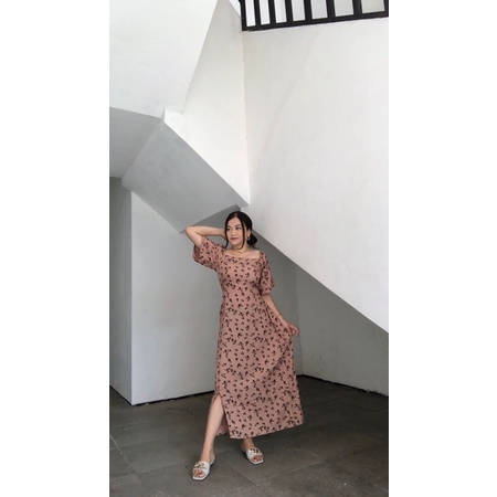 GAURI LONG DRESS / MAXI DRESS / DRESS PANJANG