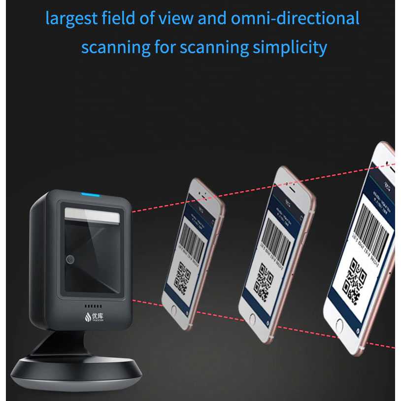 (BISA COD) RVOSTR  Embedded Fixed Mount Barcode Scanner 2D QR 1D - MP6300Y