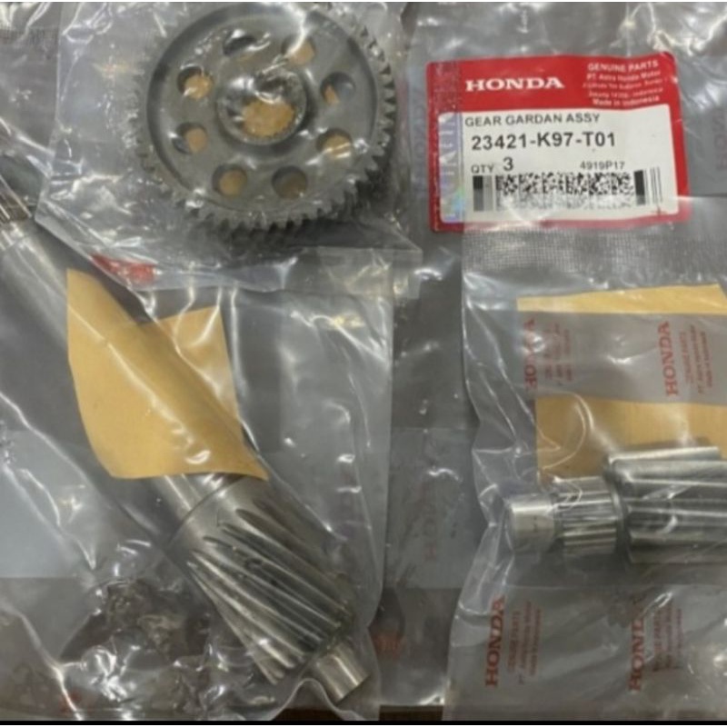 Gigi susun gigi rasio gardan gear rasio Honda  pcx PCX K79