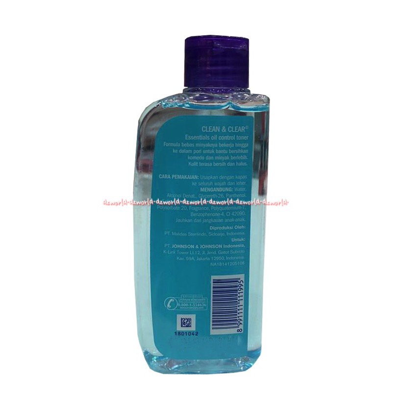 Clean &amp; Clear Essential Foaming toner pembersih muka CC 100ml