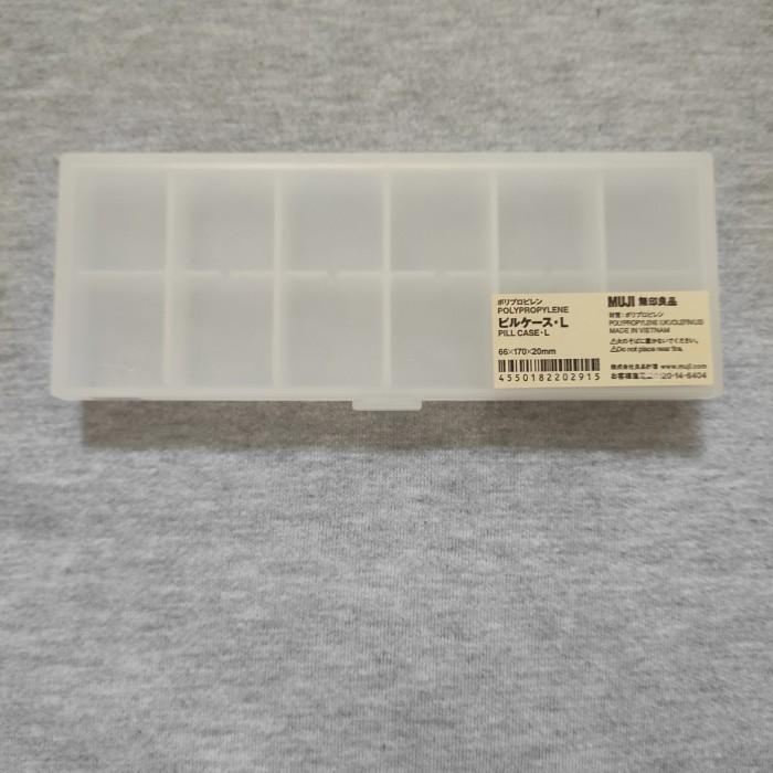 MUJI Polypropylene Stationery Box