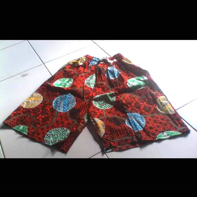 Celana Batik Pendek / Celana Kolor Pendek