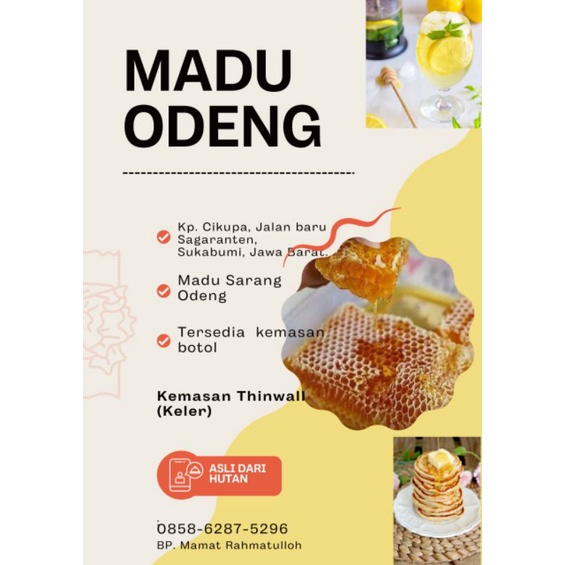 

Madu Odeng Asli