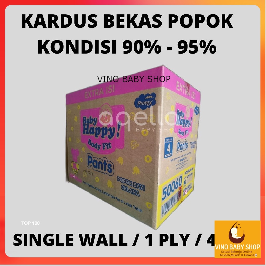 

KARDUS BEKAS POPOK/TISU KONDISI 90% - 95% UKURAN SEDANG / BESAR KERDUS KARTON DUS PACKING PINDAHAN VINOBABYSHOP