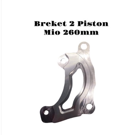 BREKET Kaliper 2 PISTON 85mm Pitch Brcmbo Nis5in KTC Disc Braket Adapter Mio Beat Nouvo Wave Ninja150 R15 NMax PCX Aerox Vario125