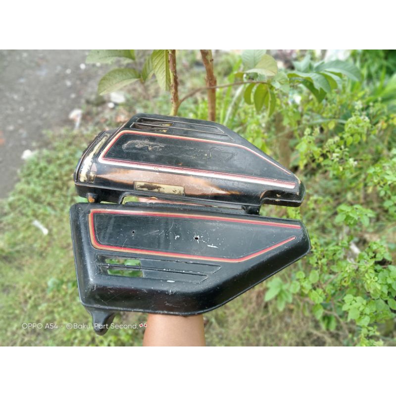 Box accu/Tepong aki gl 100/125 original paint..