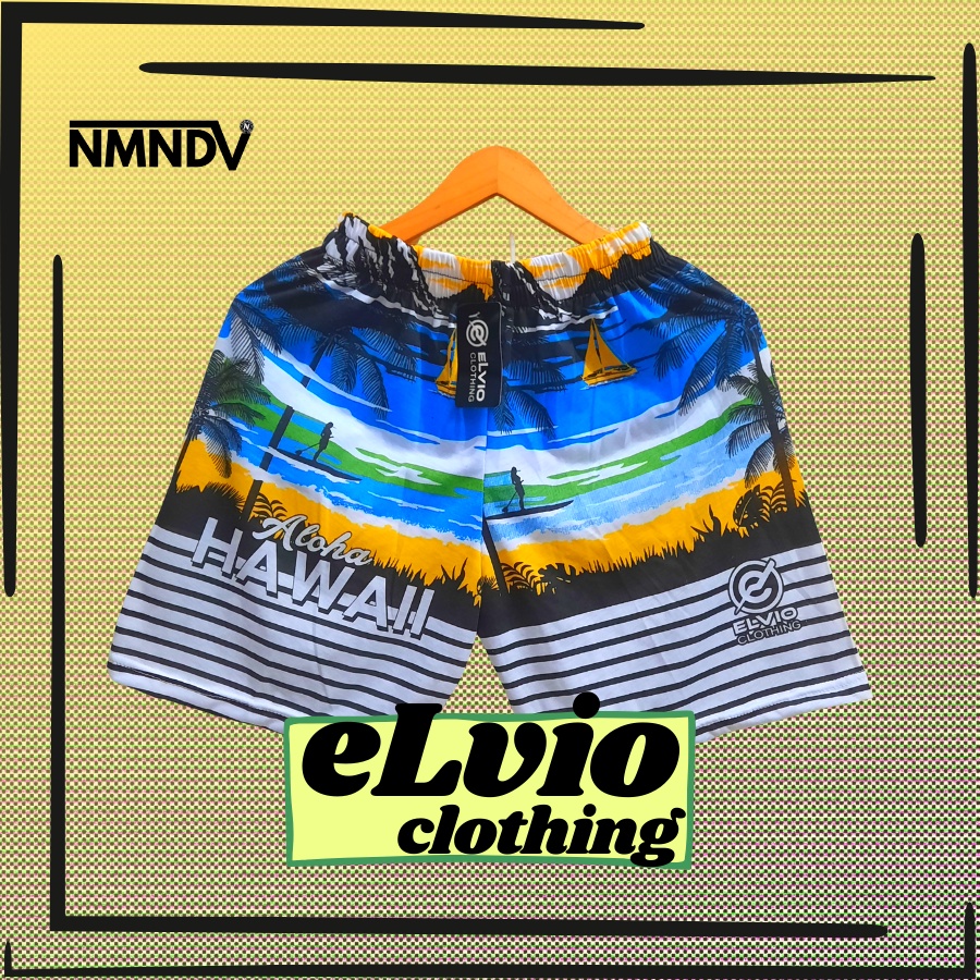 Celana boxer distro premium elvio clothing | Celana pendek | Celana distro