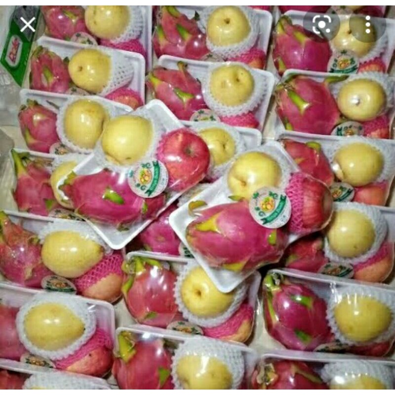 

parcel dan buah segar