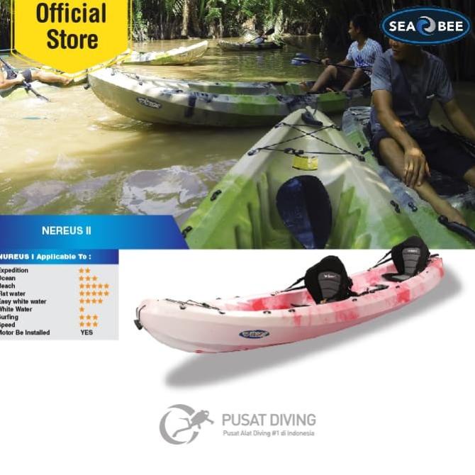 perahu kayak / wahana air kayak Nereus 2 merk SEABEE