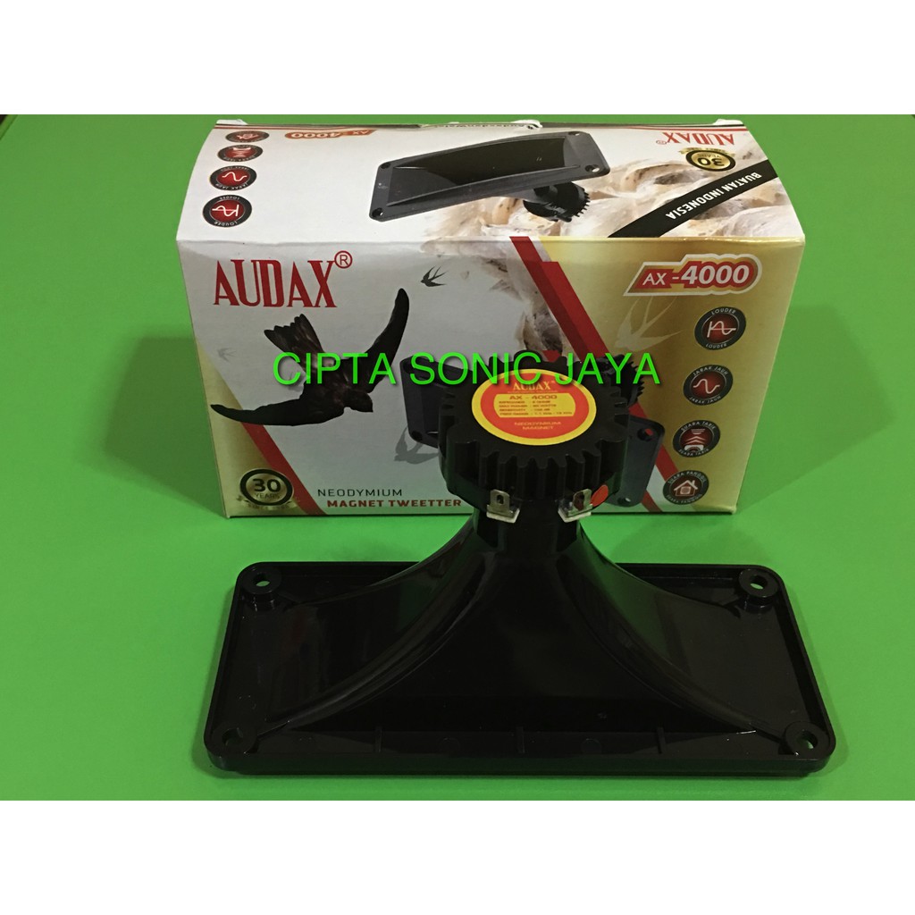 Speaker Tweter Audax Ax4000 W Neodium AX 4000 W AX4000W ORIGINAL HARGA PROMO