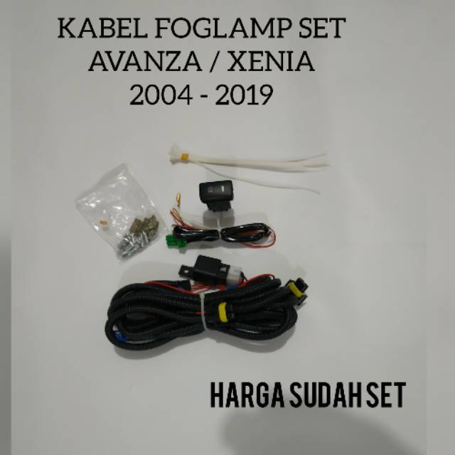 Kabel foglamp set avanza xenia