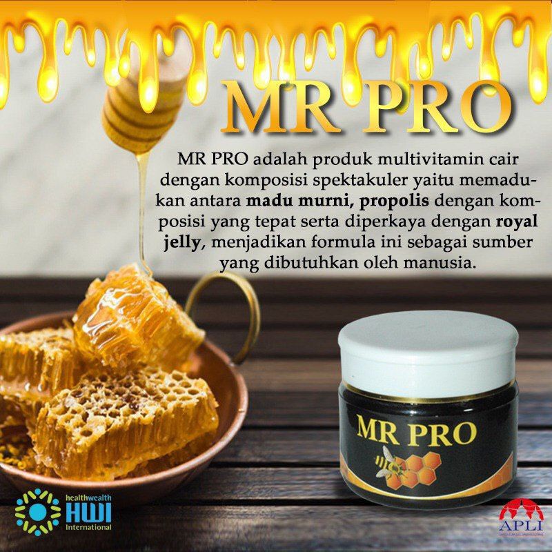 MR PRO Herbal dari HWI BPOM original