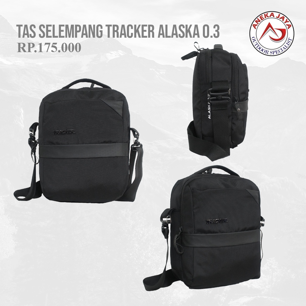 TAS SELEMPANG TRAVEL POUCH TRACKER ALASKA 0.3 + COVER BAG