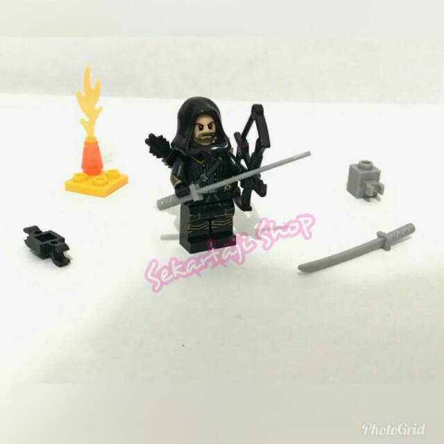 Mainan Lego Mini Figure Rokin Hawkoye Clint Barton Marvel Avengers End Game.