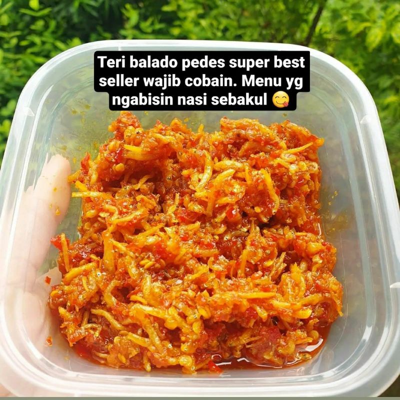 

TERI MEDAN BALADO 170gr, TERI KECOMBRANG