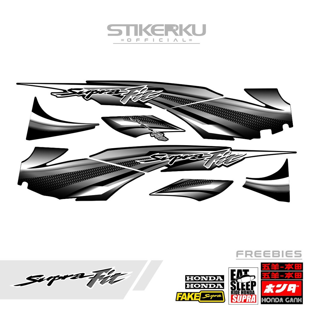 STRIPING SUPRA FIT LAMA 3/ STIKER SUPRA FIT OLD / STICKER SUPRA FIT OLD / SETIKER SUPRA FIT LAMA / S