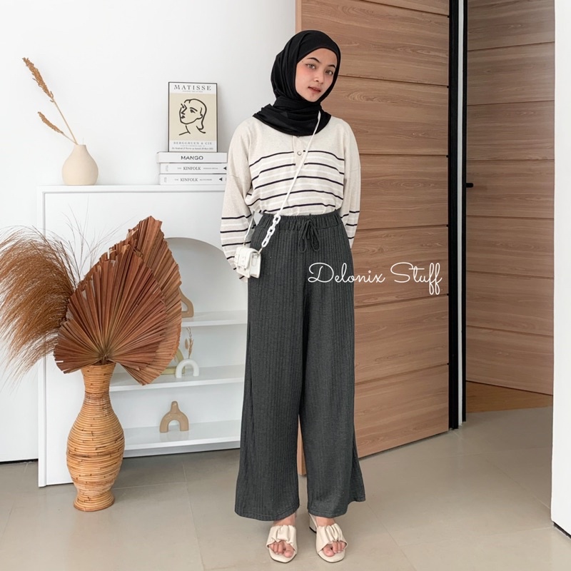 Basic knit kulot