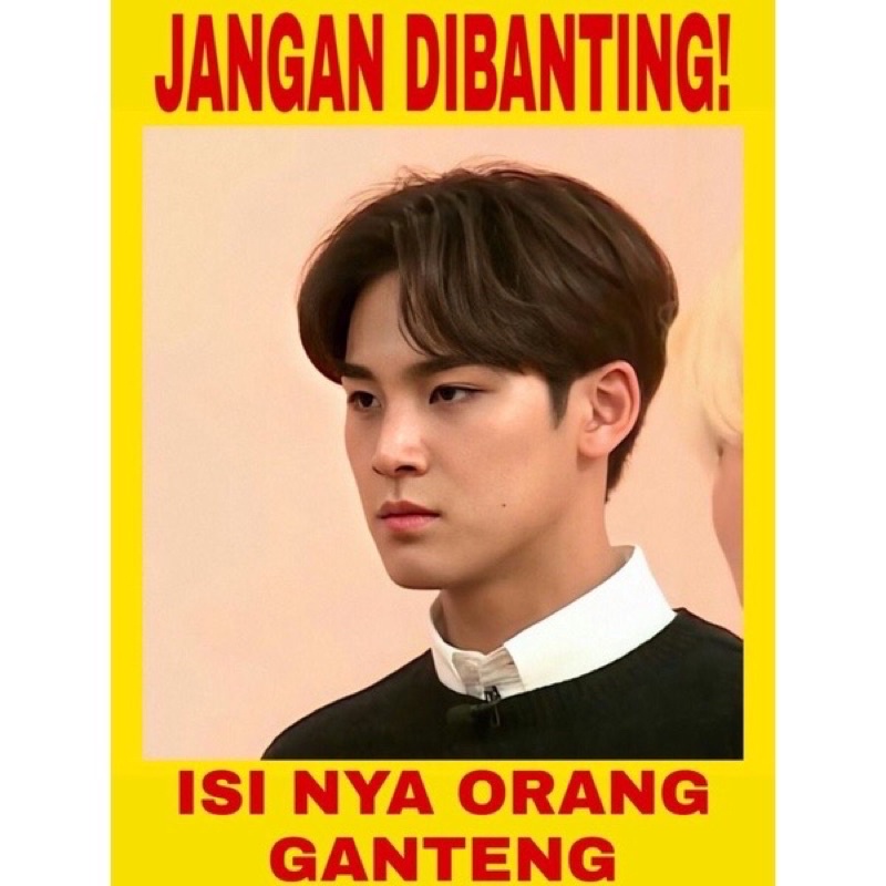 PART 2 STIKER FRAGILE KPOP LUCU KOREA STIKER JANGAN DIBANTING-K