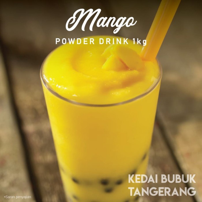 

DISKON - (BISA COD) Bubuk Minuman Mango Bubble Powder Drink ORIGINAL Javaland 1kg