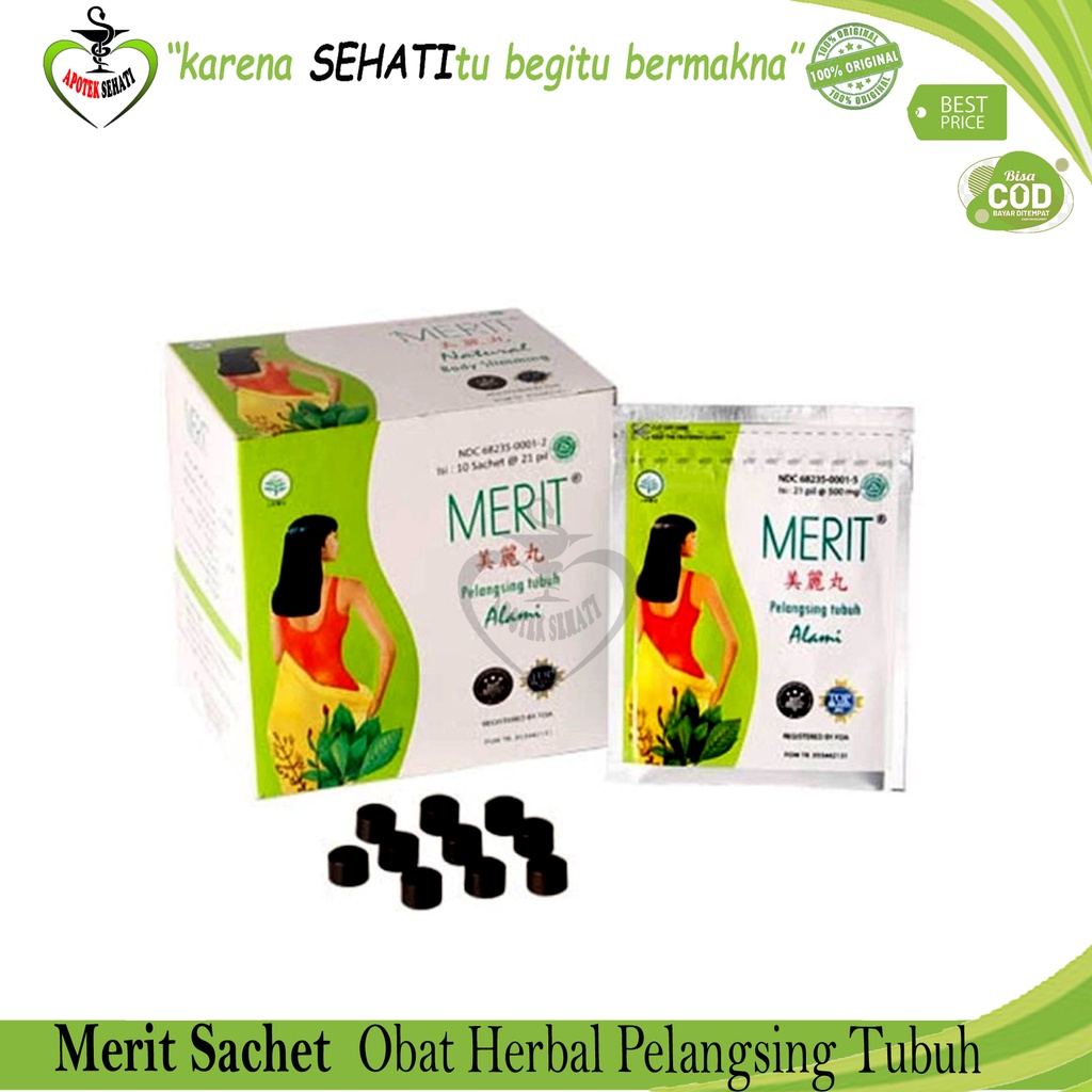 PROMO MERIT NATURAL BODY SLIMMING PELANGSING ALAMI PER STRIP