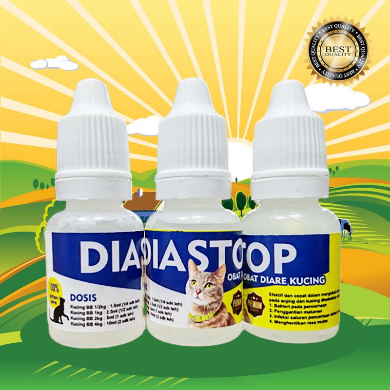 Obat Mencret Kucing / Obat Diare Kucing / Obat Berak Darah Kucing DIASTOP