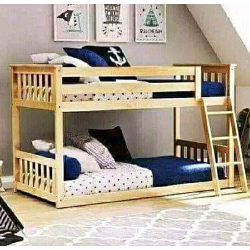 Dipan tingkat jati minimalis 120x200