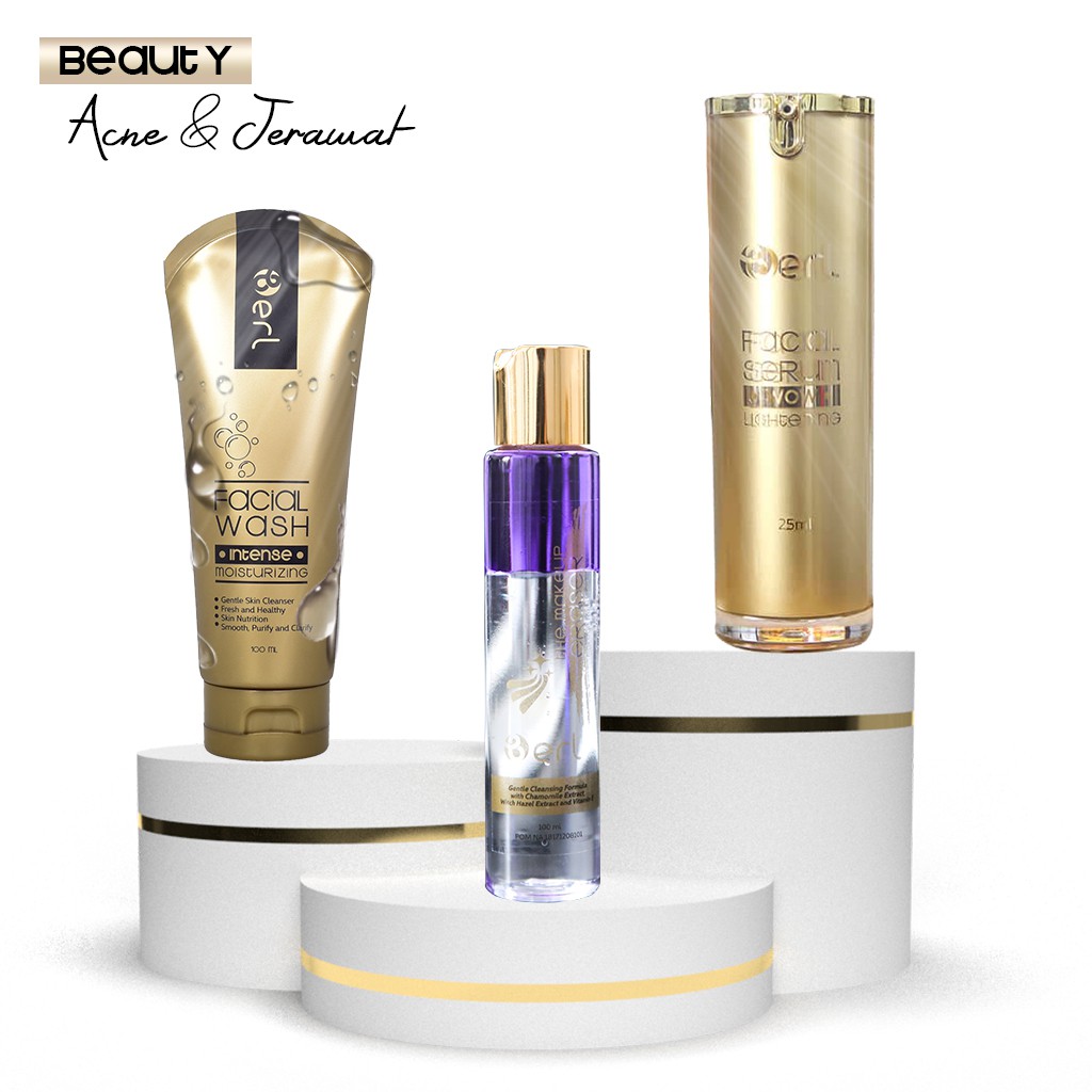 B ERL Cosmetics Beauty Paket Acne & Jerawat | Berl | Berlcosmetics