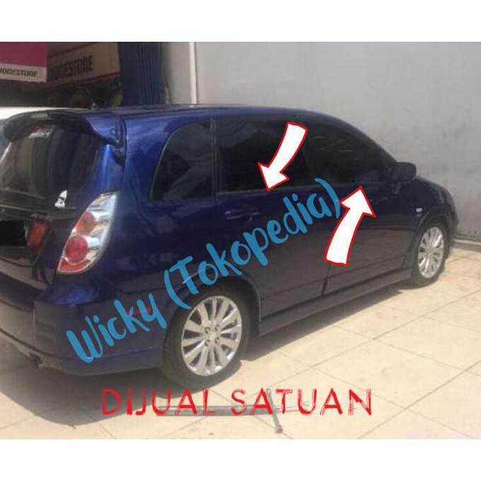 Pelipit Lis Karet Kaca Luar Suzuki Aerio / Baleno Next G Asli Suzuki