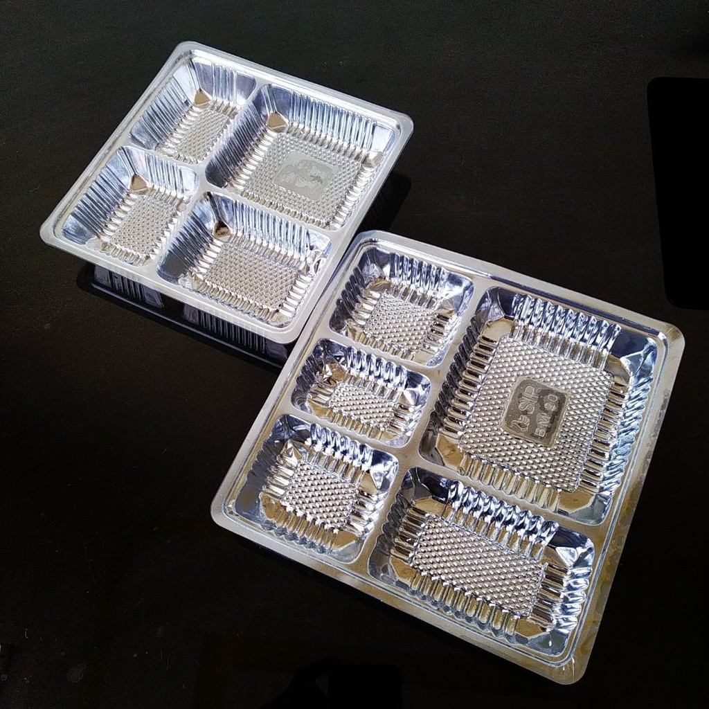 Mika Sekat Dus 20x20 / Mika Dus 20x20 / Box Mika Plastik Bening