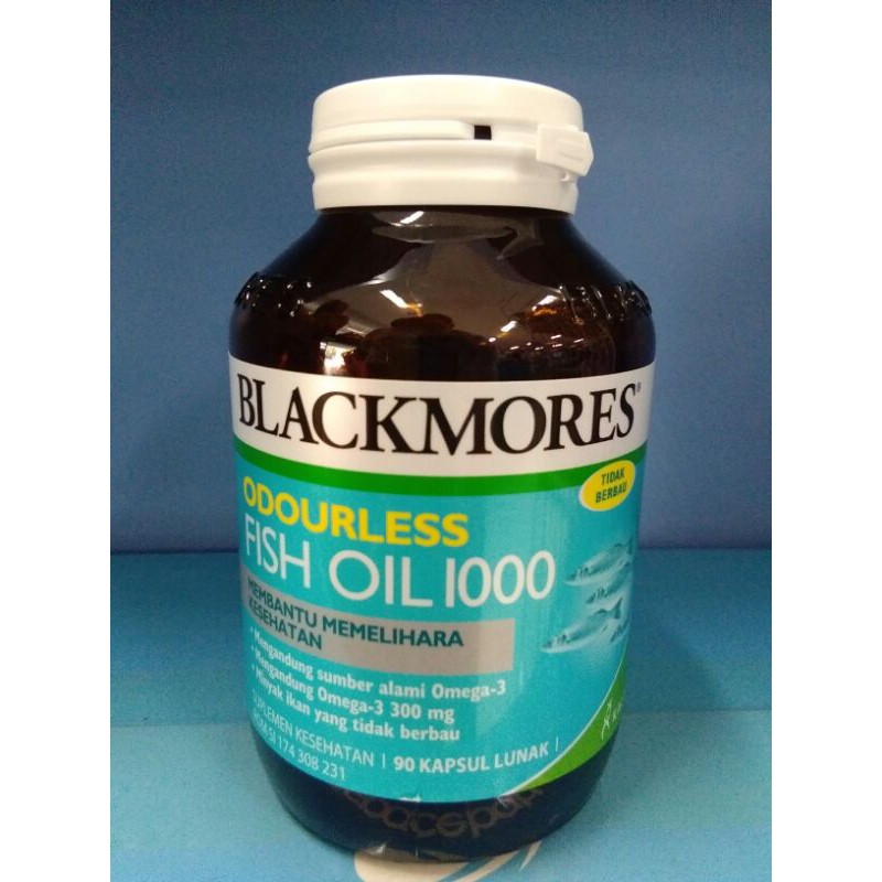 BLACKMORES ODOURLESS FISH OIL 1000mg