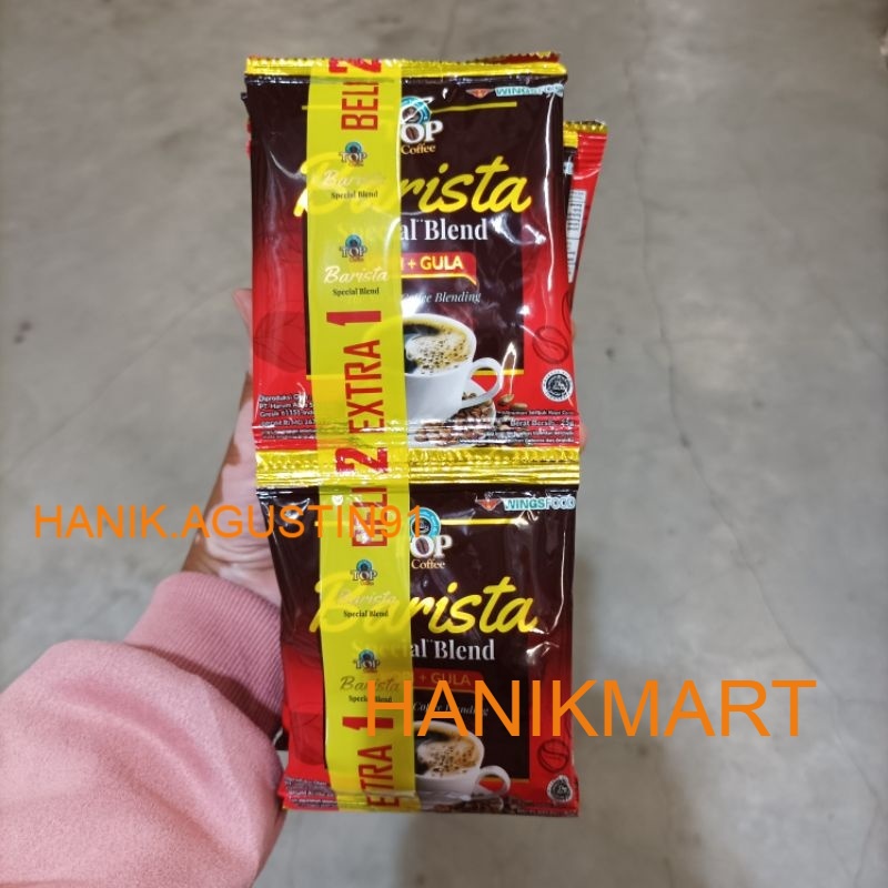 

Top Coffee Barista 25 gr x 10 pcs / Top Kopi Barista Renceng / Top Kopi Bubuk Instan Renceng HM91