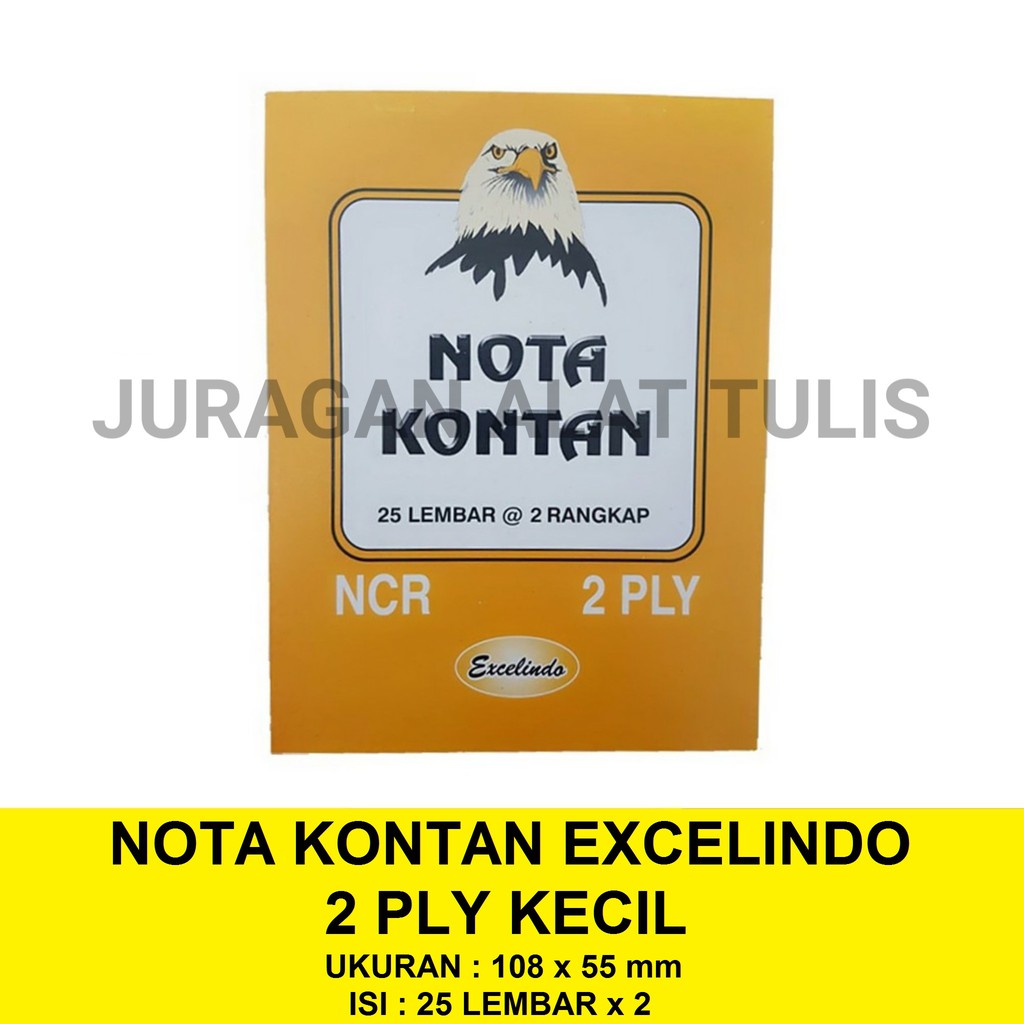 

NOTA KONTAN EXCELINDO RANGKAP 2 KECIL