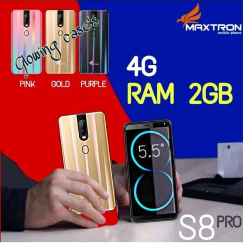 Maxtron S8 Pro Ram 2/8 gb