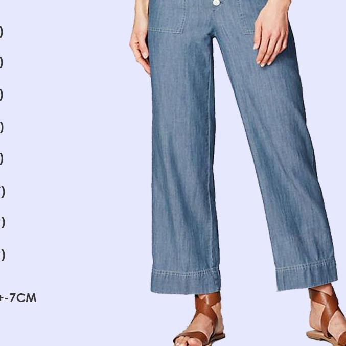 ➢ JJILL Tencel Chambray Crop Pants ⅍