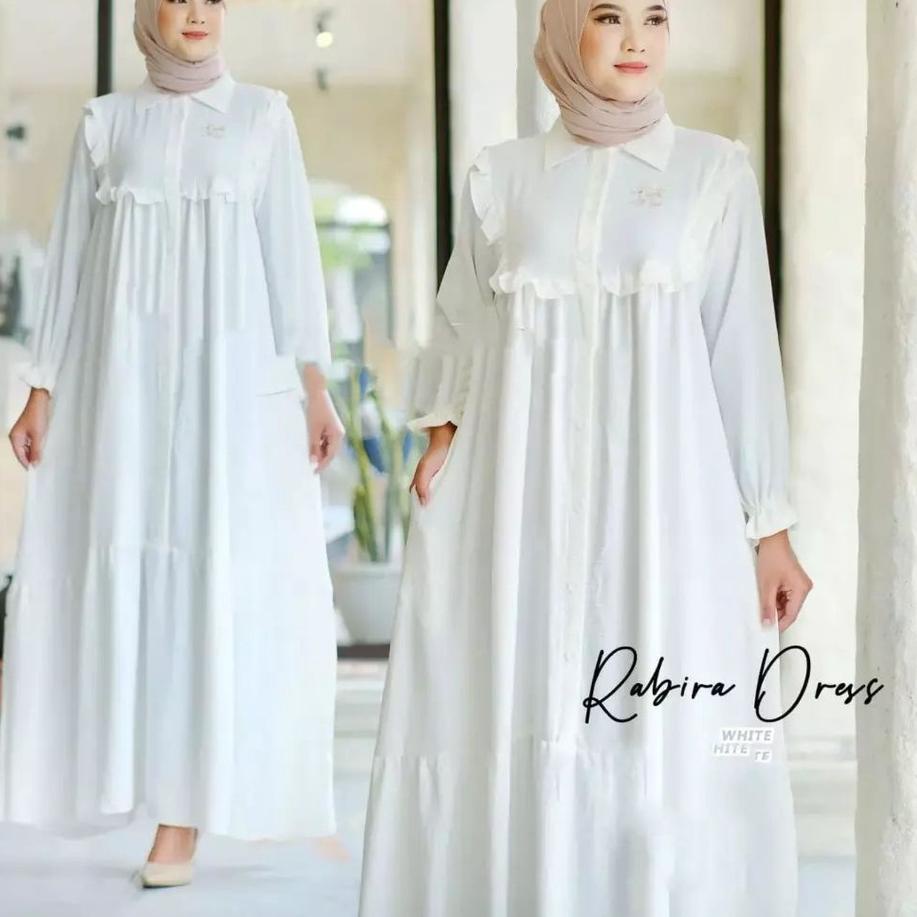 MURAH MERIAH.. RABIRA DRESS GAMIS CRINKLE PREMIUM DRESS WANITA TERBARU 2022 BAJU KONDANGAN REMAJA KE