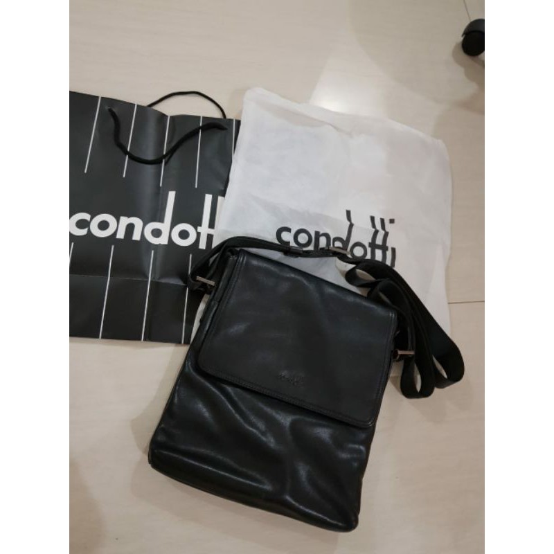 Sling Bag Condotti Leather Full Set