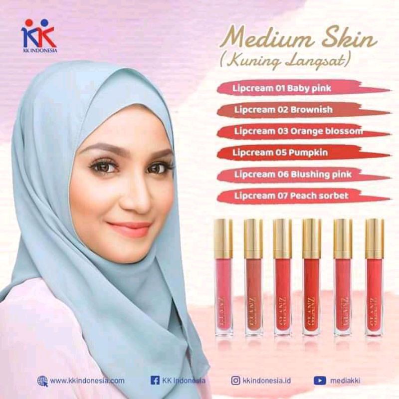 LIPSTIK GLANZ KK INDONESIA LIPSTIK ARTIS