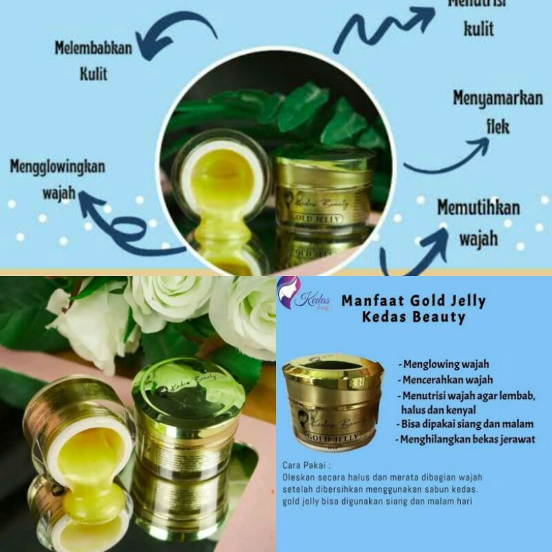 GOLD JELLY BY KEDAS BEAUTY 100% ASLI (COD)