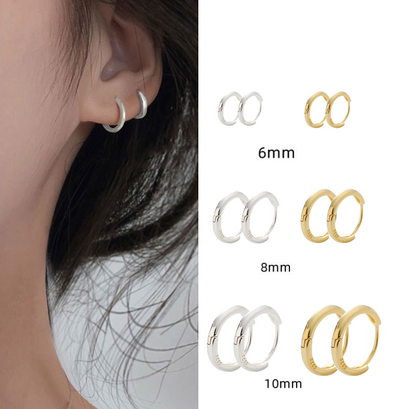 Custom Light Body Ear Buckle Ear Ring Female Temperament Korean Earrings 2021 New Trendy Ear Bone Nail Ear Bone Ring
