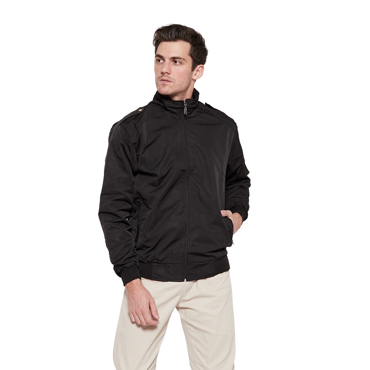 Jaket Harrington Smith Bomber Polos Pria Wanita Unisex Original Dogart