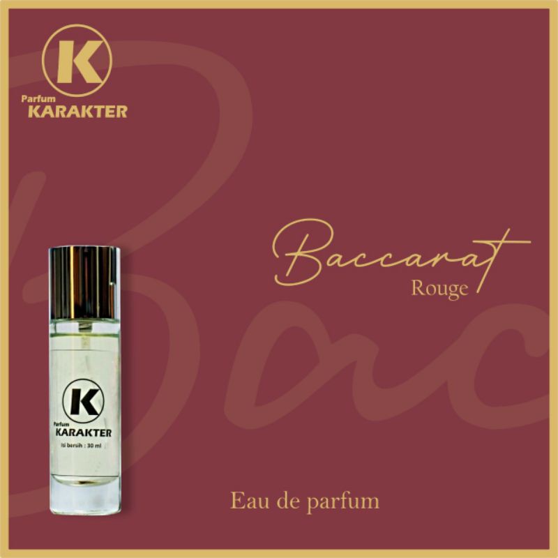 Parfum Aroma Baccarat  Bibit Parfum Import Wangi &amp; Tahan Lama  Kemasan 30ml | Bisa Cod