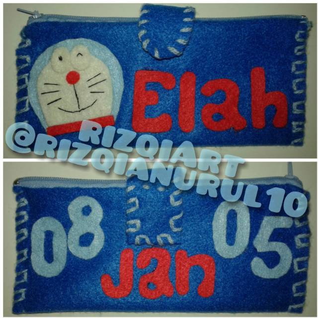 

Tempat Pensil Lucu Karakter Doraemon Tempat Kosmetik Tempat Serbaguna Flanel
