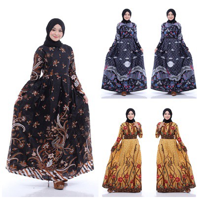 MS GAMIS BATIK SRIWEDARI MAXI SUPER JUMBO XXL LD 110